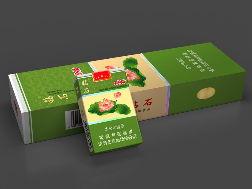 Diamond Hehua (Lotus) Filtered Cigarettes | 200 Cigarettes Carton - 图片 5